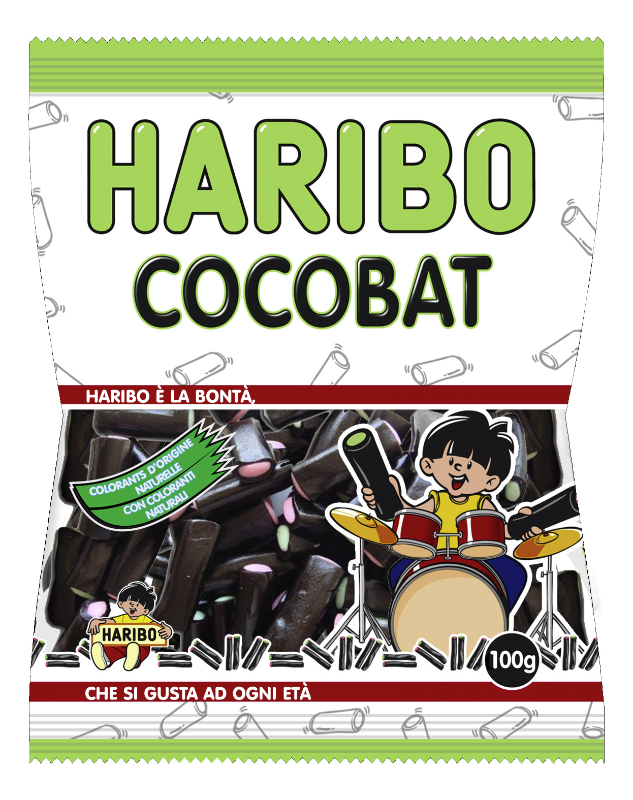 Vendita Bustine Haribo Gr100 Pz30 Cocobat Haribo Online Dolciaria Shop Vendita Caramelle 3053